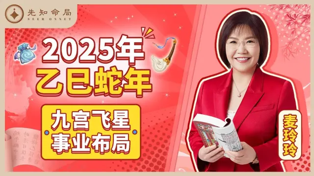 麥玲玲師傅詳解2025乙巳蛇年：九宮飛星事業佈局！