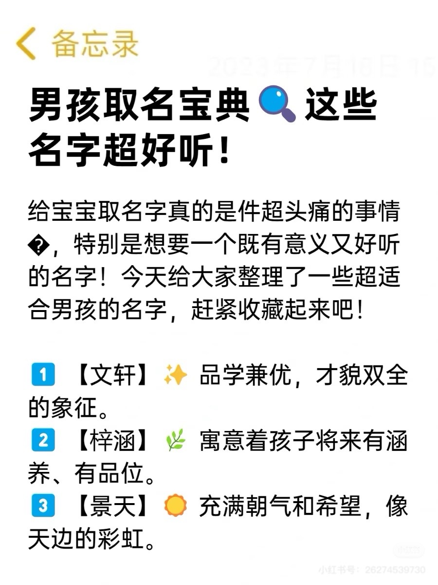 男孩子取名字寶典视频封面