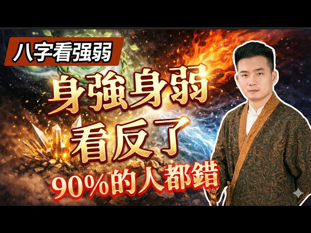 如何判斷一個人的八字命盤是強是弱？视频封面