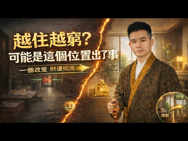 家居風水 | 為什麼有些房子住得越久，人就越窮？视频封面