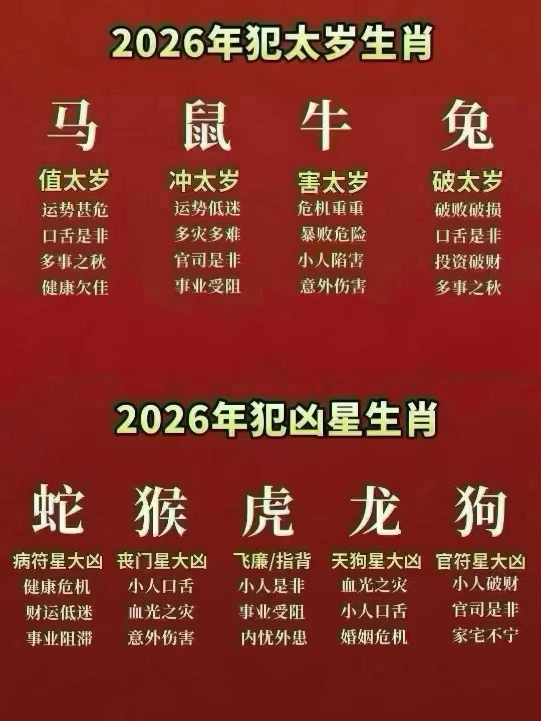 犯太歲和凶星视频封面