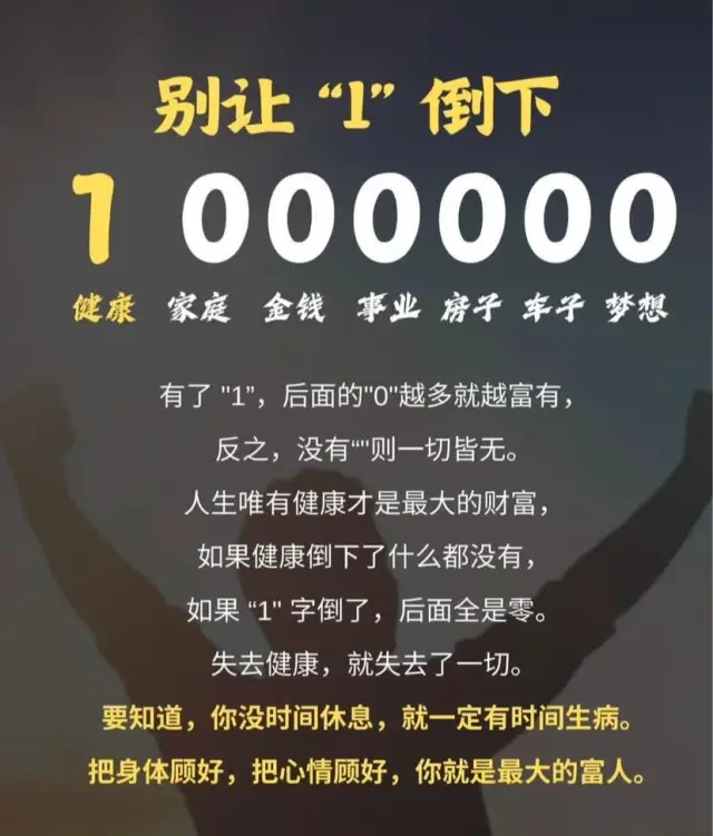 守護好你的“1”一切才真正開始