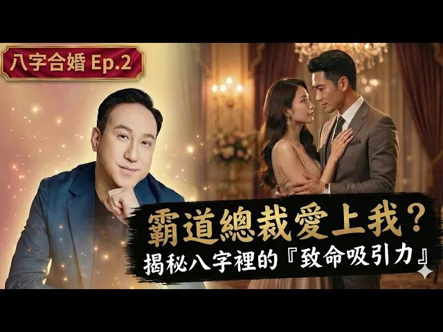 霸道總裁愛上我？老少配最幸福？從八字「天干五合」看透愛情模式！乙庚合是大佬配蘿莉？戊癸合是無情之合？视频封面