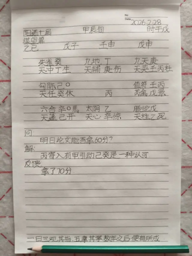 奇門遁甲自查指南