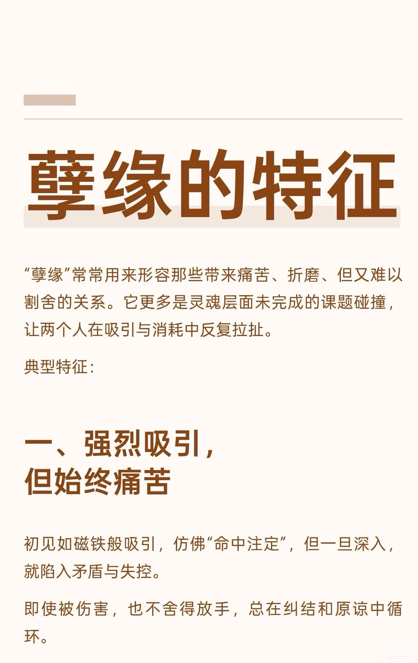 孽緣的特徵视频封面