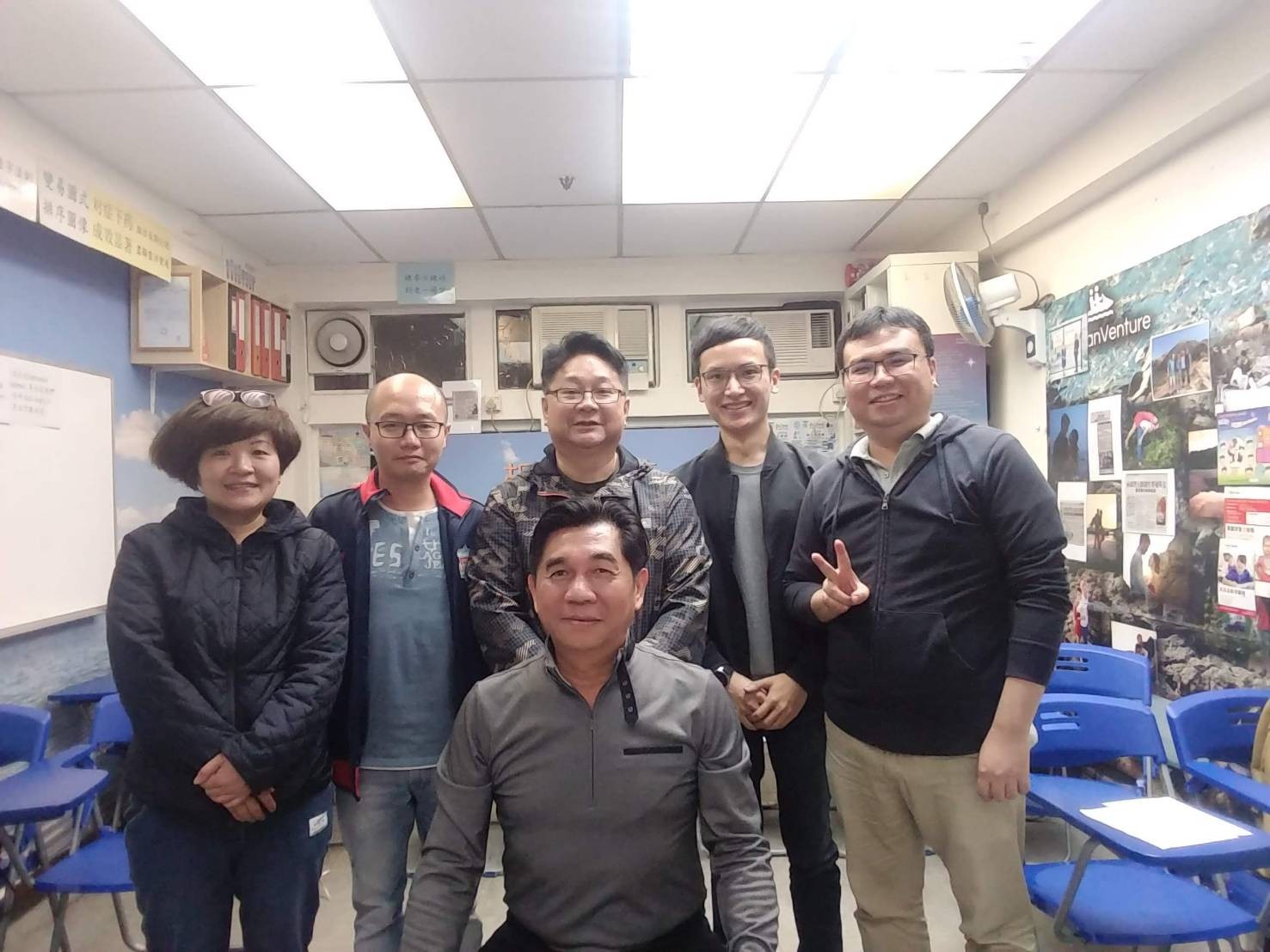 2018年梅花易研習會合影
2019年香港親授梅花易合影图片2