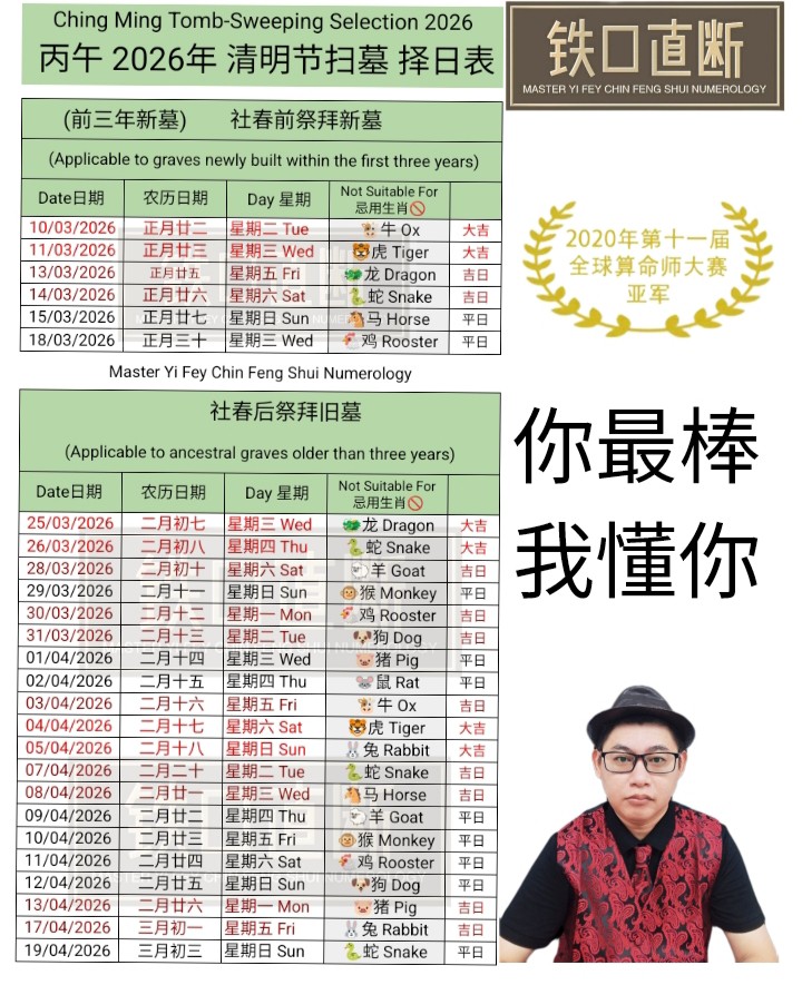 2026年清明節掃墓吉日推薦视频封面