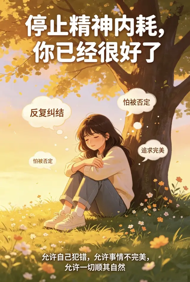 停止精神內耗,你已經很好了