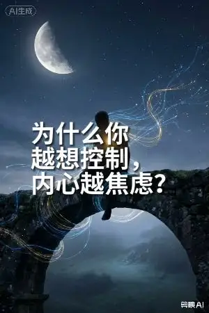 你越想控制，為什麼越焦慮？