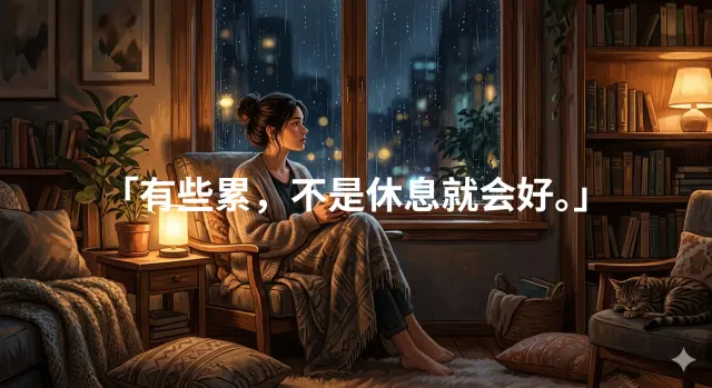 為什麼你明明沒發生什麼，卻突然很累？