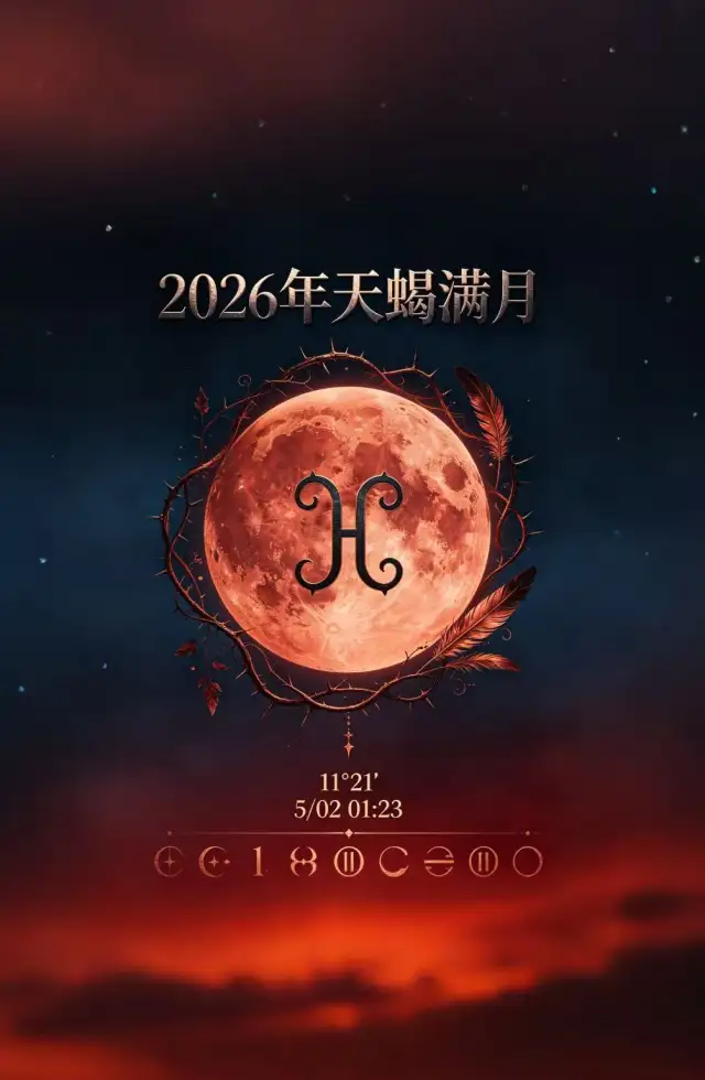 天蠍滿月|清理·斷捨·重生