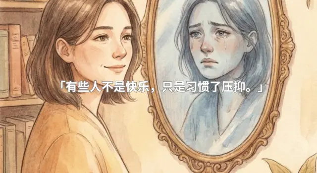 你真的快樂嗎？還是隻是習慣了壓抑？