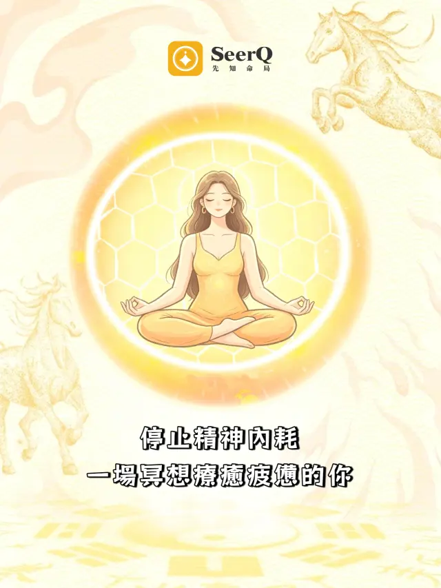 除了命理解惑，我們還想用冥想陪你安放內心
