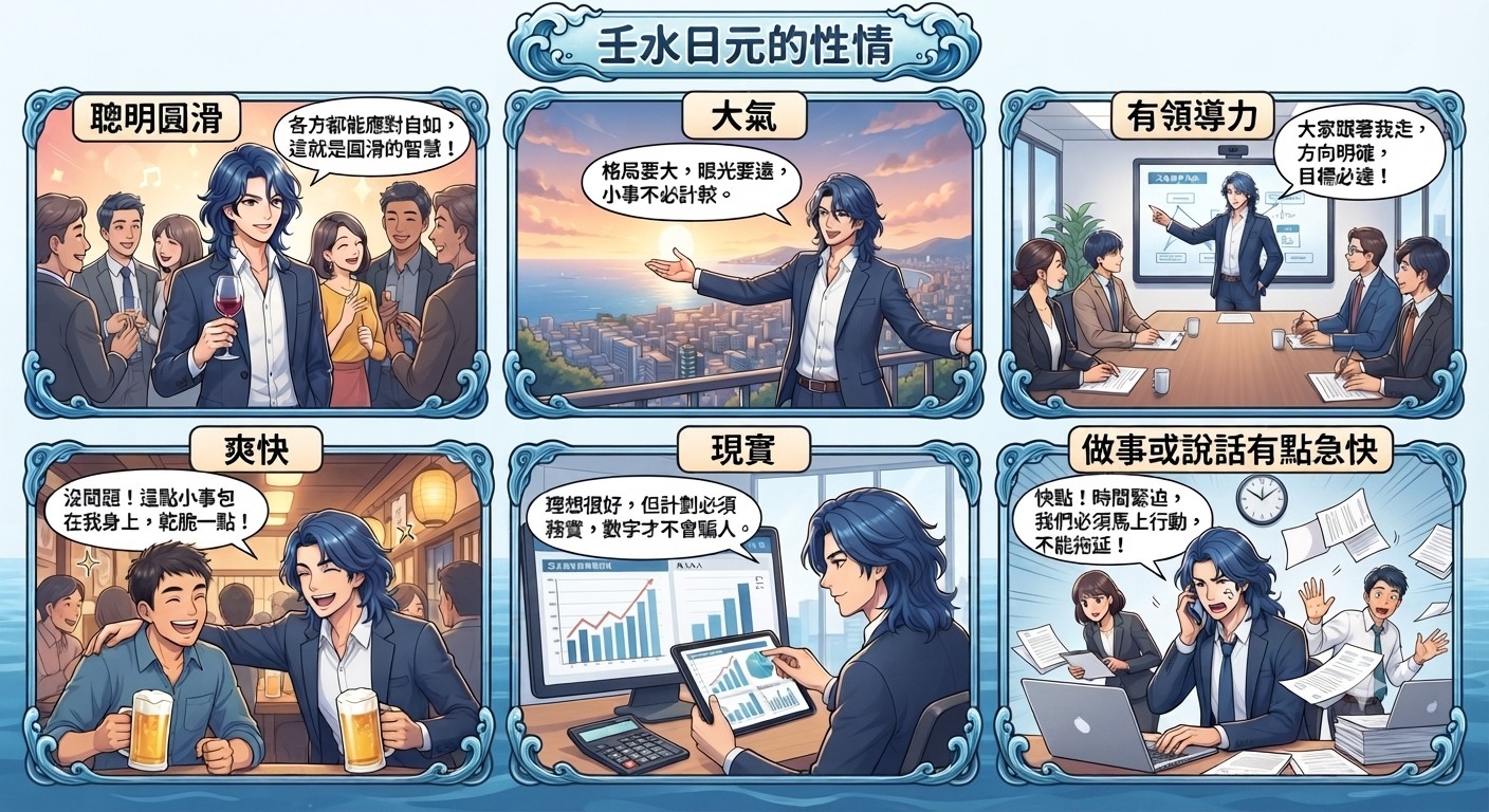 八字知識:水命人的性情封面