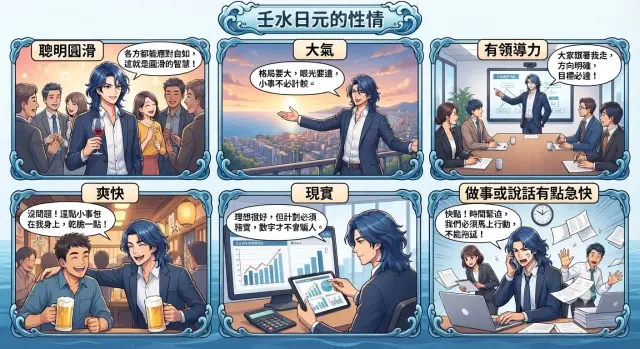 八字知識：水命人的性情