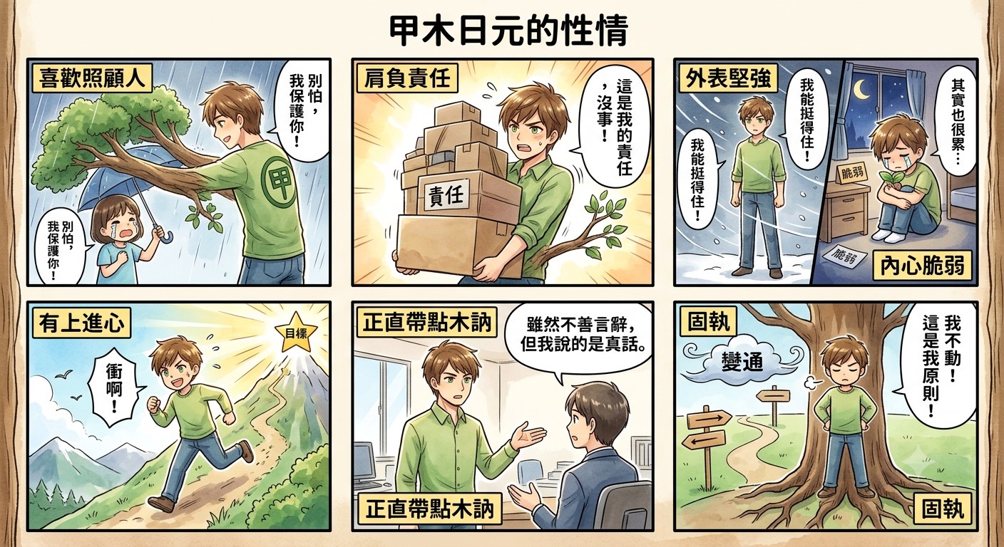 八字知識:木命人的性情
封面