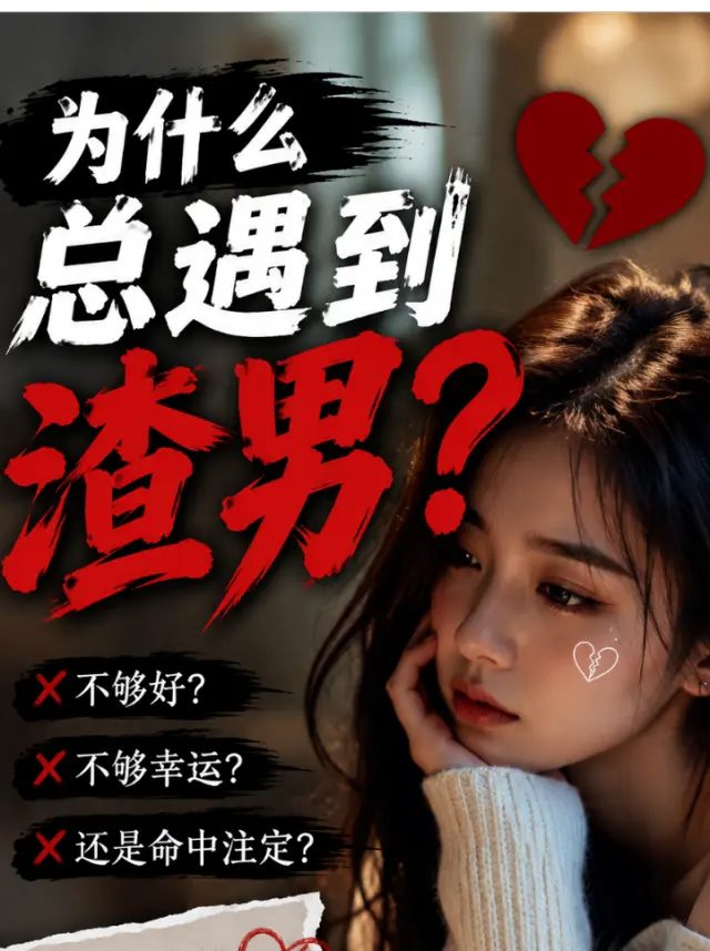 為什麼總遇到渣男?真正的問題,其實不在對方|阿卡西療愈