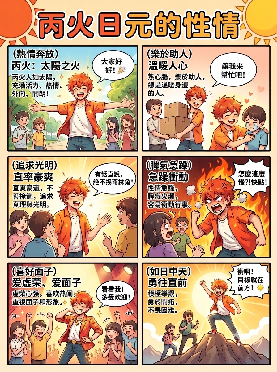 八字知識：火命人的個性封面
