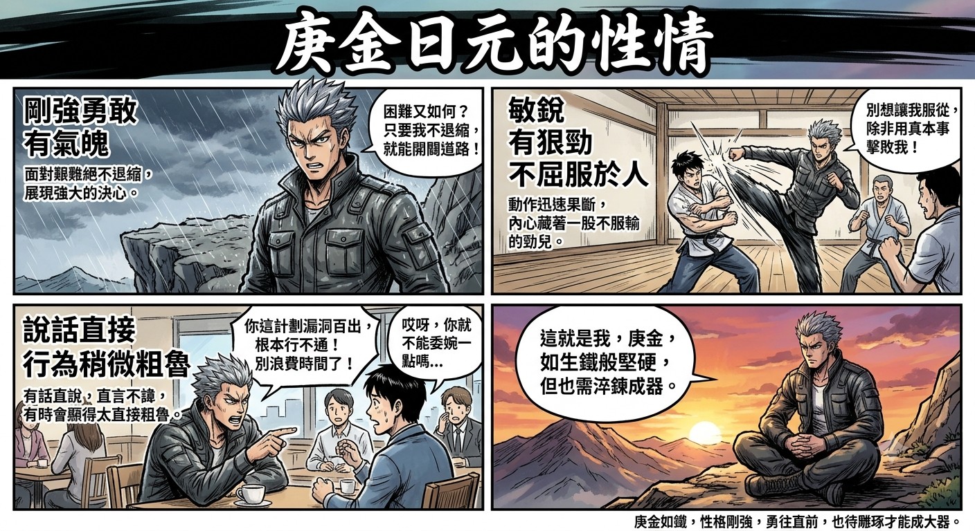八字知識：金命人的性情封面