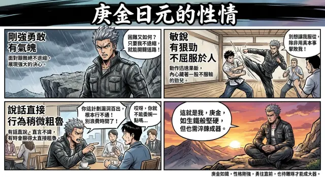 八字知識：金命人的性情