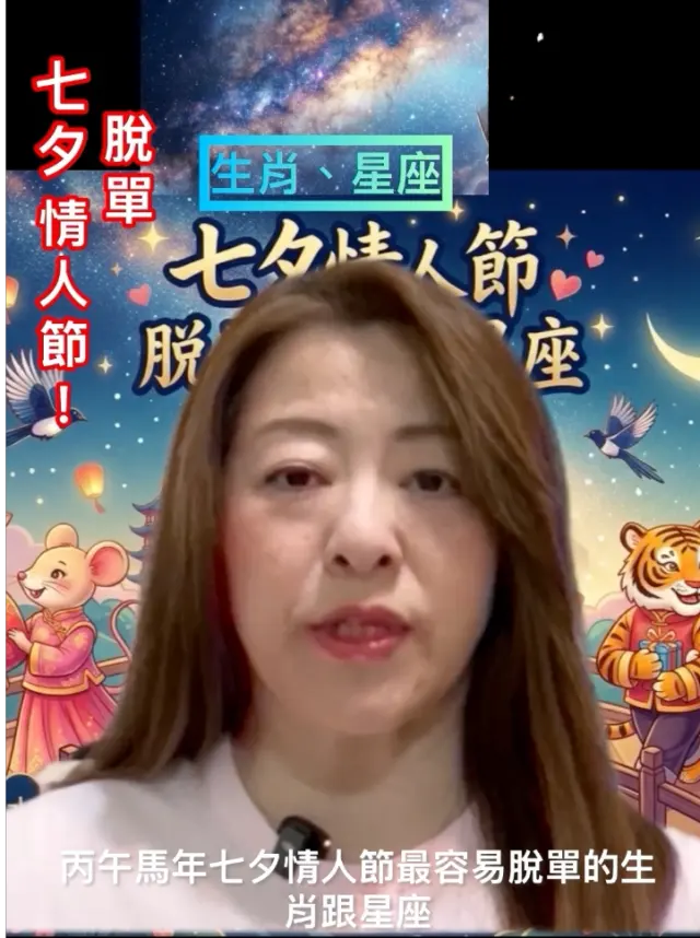 二生肖、二星座七夕情人節💘最有機會脱單攻略👍