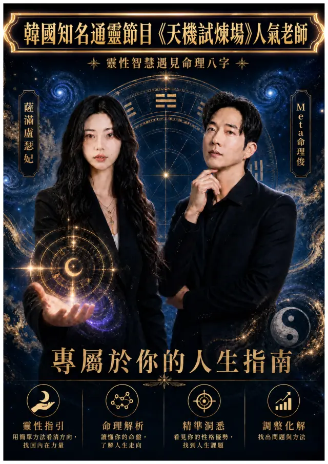 透過靈性與八字，老師幫你理清內心的糾結！