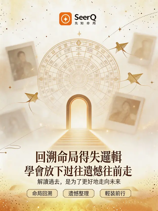 回溯命局得失邏輯,學會放下過往遺憾往前走