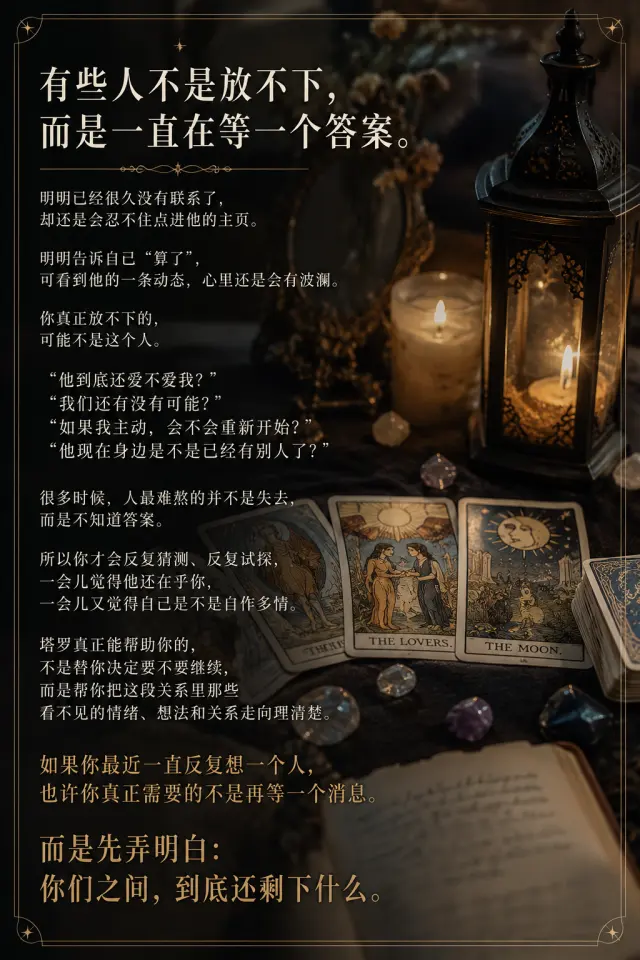 心裡的Ta應該如何處理?