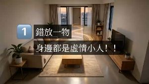 錯放一物，易招虛情假意之人！客廳招財避煞攻略  上｜客廳風水｜招財守財｜風水禁忌視頻封面