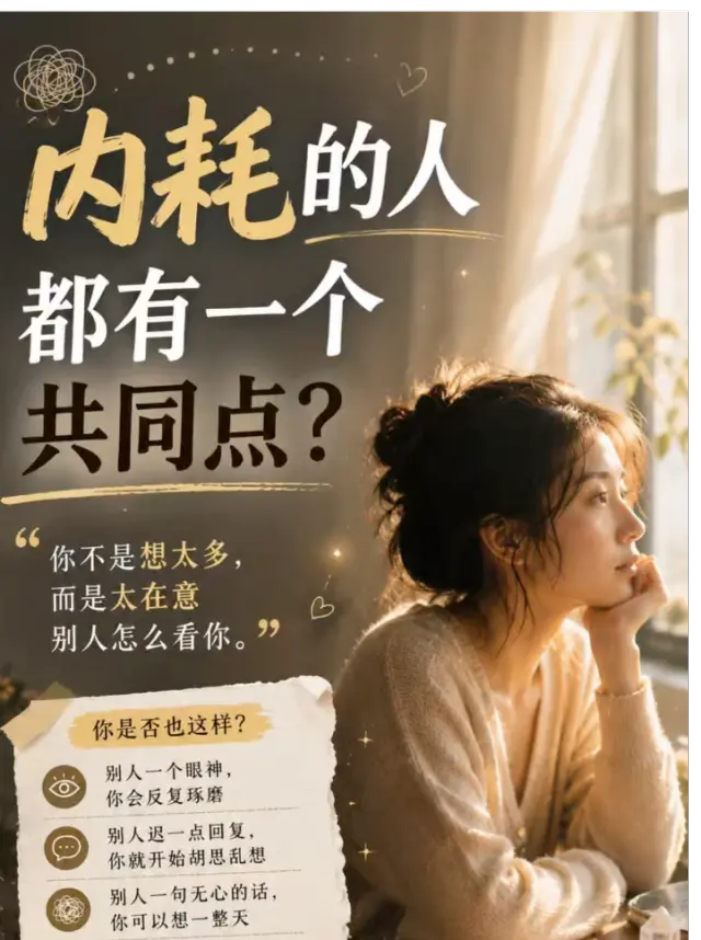 內耗的人都有一個共同點?