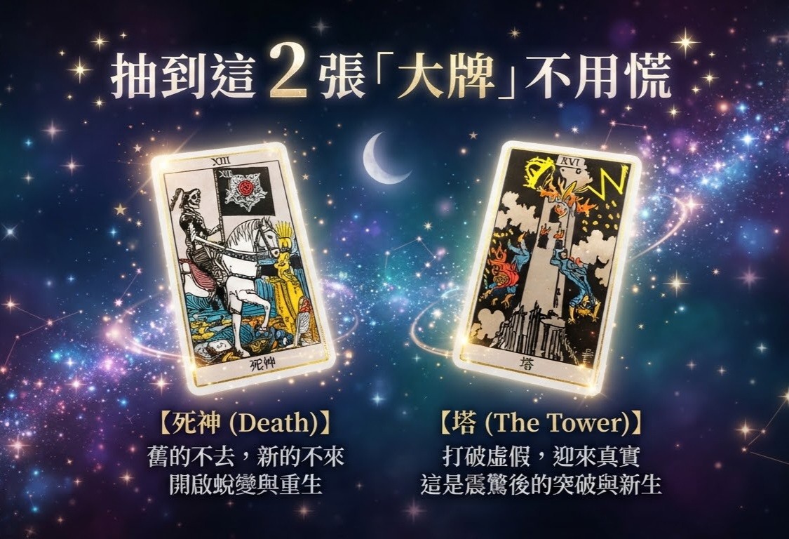 抽到這 2 張「大牌」不用慌,其實它們暗示著轉機!封面