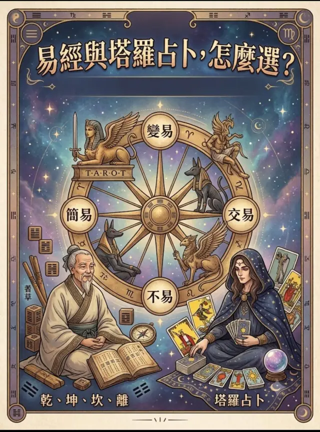 易經與塔羅占卜,怎樣選?