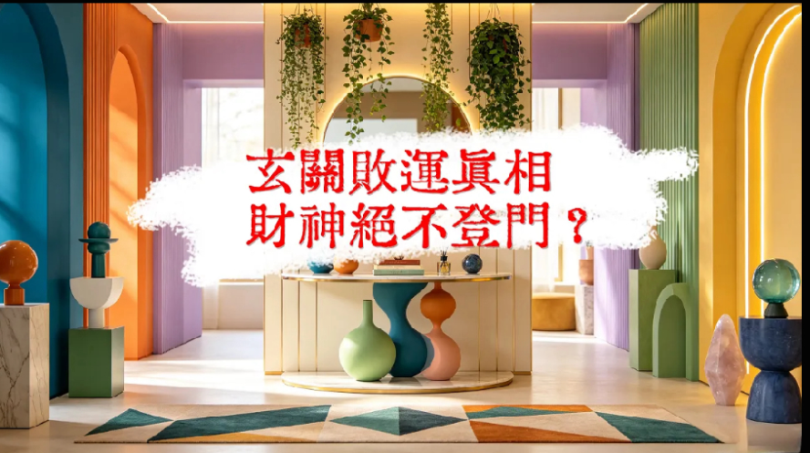 EP上｜玄關敗運真相｜財神絕不登門？問題全出在你家玄關！視頻封面