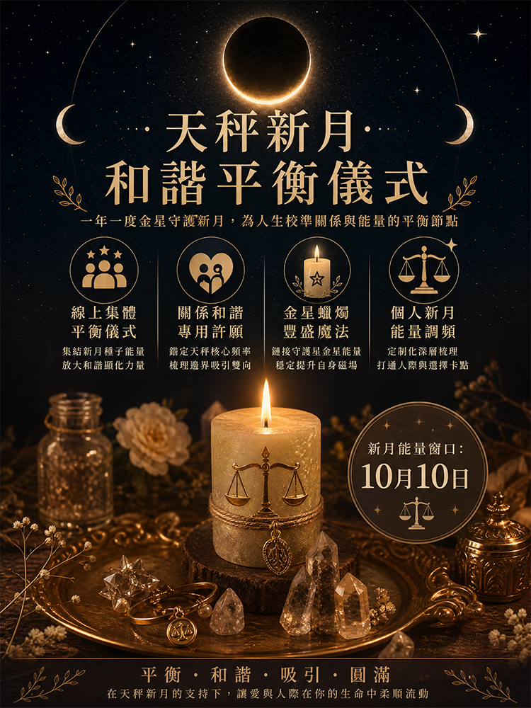 🌙 天秤座新月許願指南封面