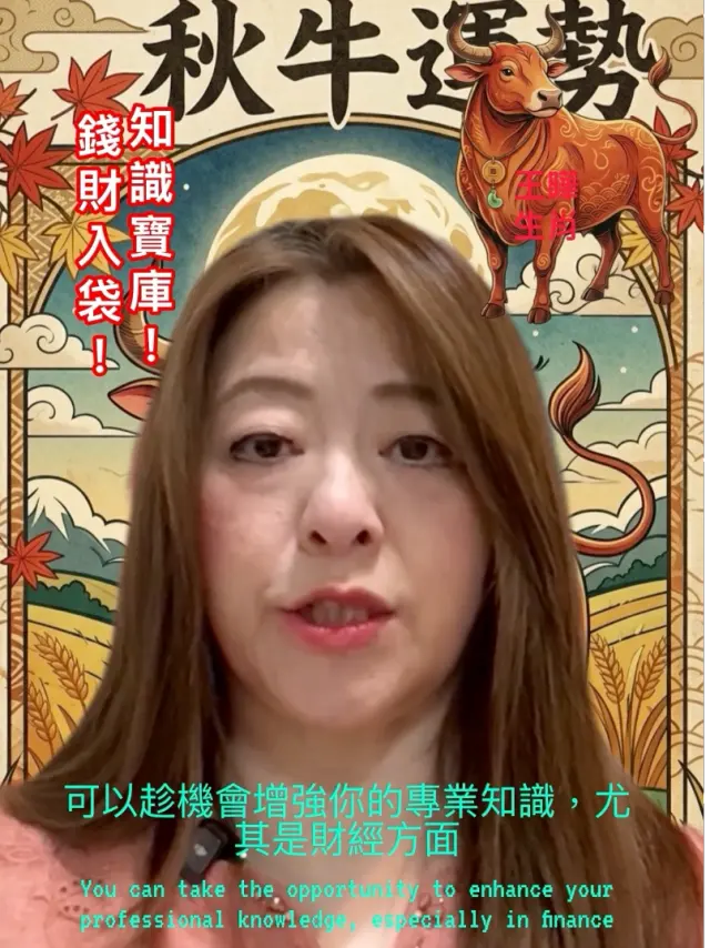 生肖牛九月財運好,分紅入袋,生肖兔🐰六沖月,新機會出現,，做事切勿衝動