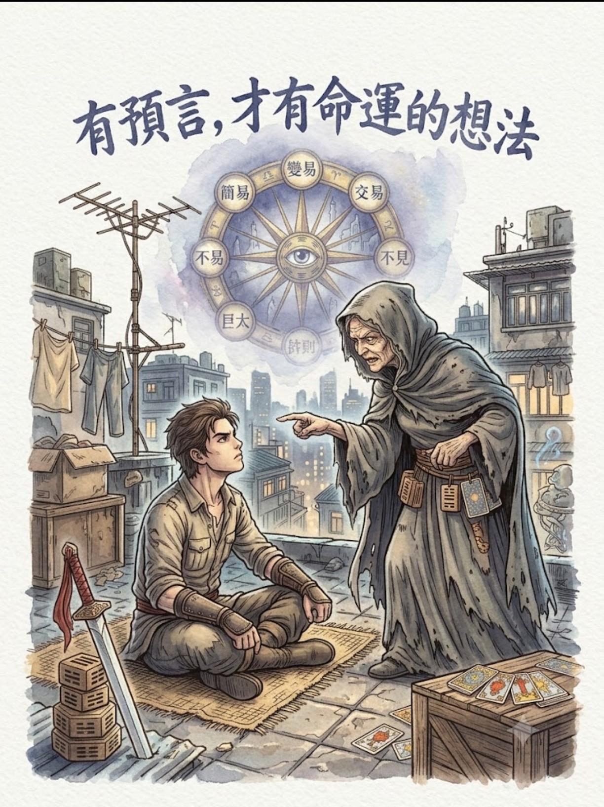 有預言，才有命運的想法封面