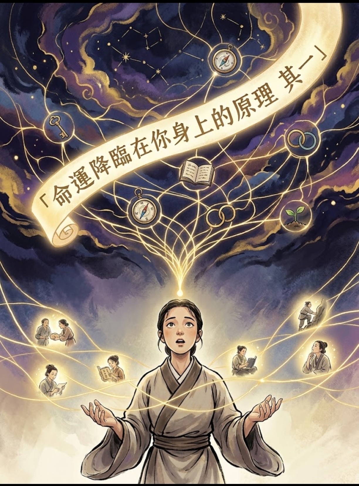 命運降臨在你身上的原理，其一封面