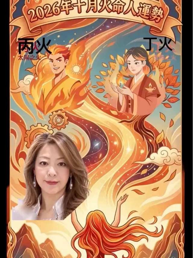 十月份的火命人投資進帳機會,金命人學習能力強,愛情桃花都很旺喔