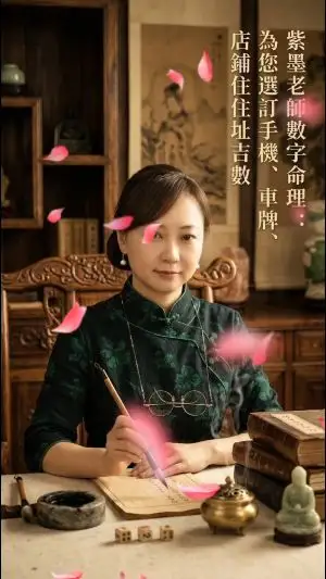 紫墨老師諮詢服務：生日訂選手機店鋪住址帳號生旺吉數