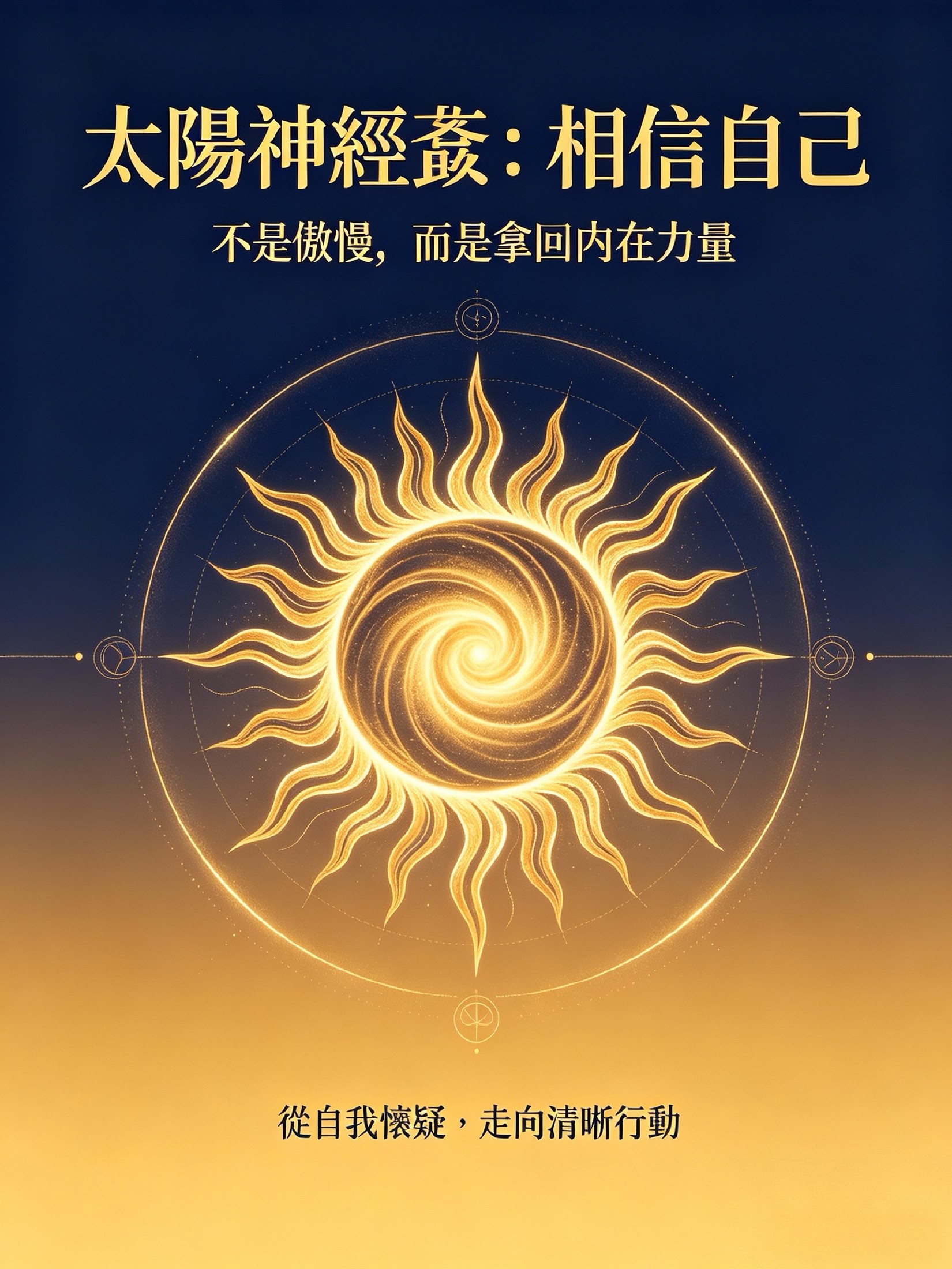 🔮 太陽神經叢:相信自己,不等於傲慢封面