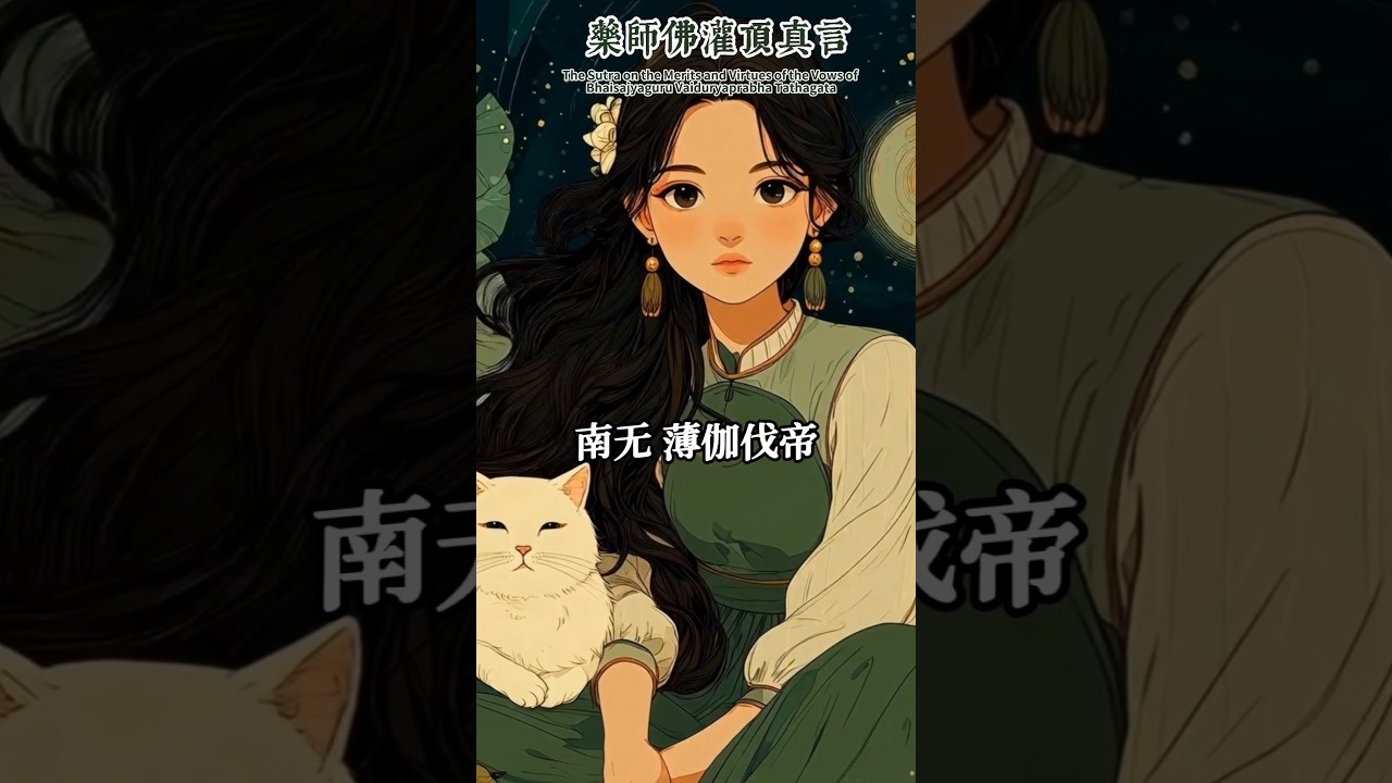 藥師佛灌頂真言｜靜心安神 消災祈福 身心療愈 ｜ Medicine Buddha Mantra ｜ Calm & Blessing #藥師真言 #禪修音樂 #心靈療愈