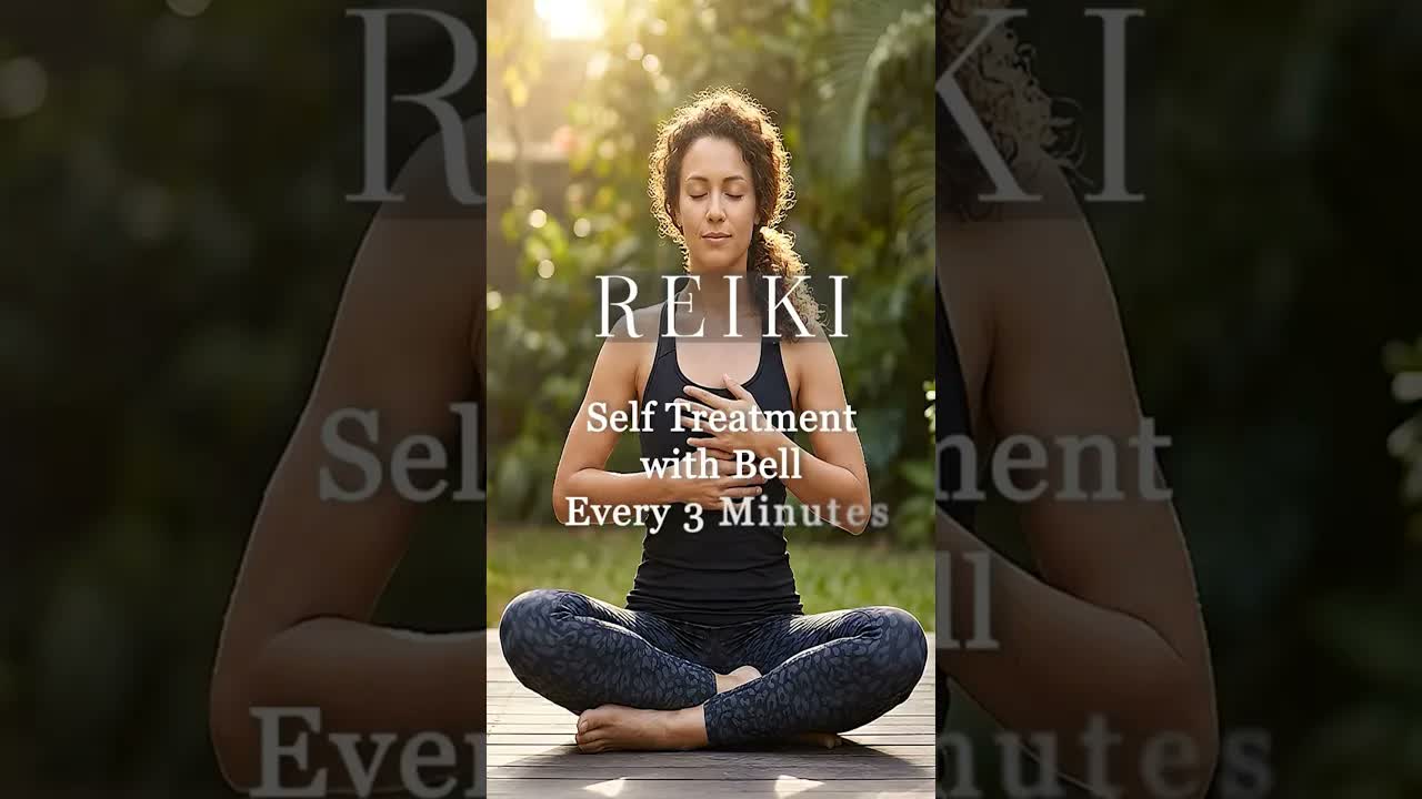 Reiki Self Treatment with Bell Every 3 Minutes
