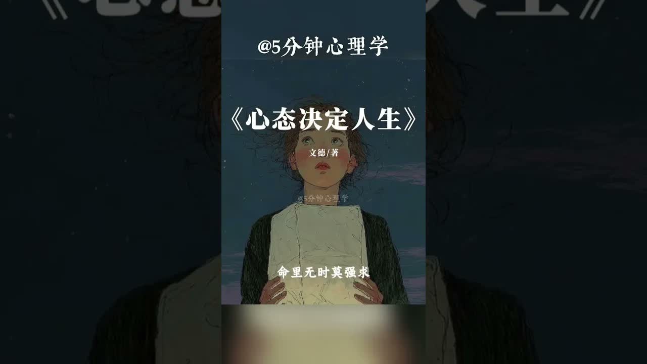 人生各有渡口，不必硬靠岸…有些路，只是走給你看的。#5phutamlyhoc #5分鐘心理學 #正能量 #情感 #心靈感悟 #文案 #tiengtrung #hsk3
